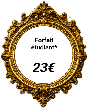 tarif étudiant - Julien Brogi