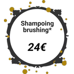Tarif shampoing brushing femme