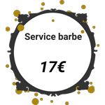 Tarif service barbe
