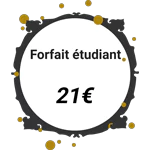 Tarif forfait étudiant