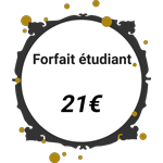 Tarif forfait étudiant